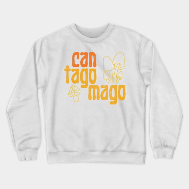 Can Tago Mago ------ Psychedelic Fan Artwork Crewneck Sweatshirt by unknown_pleasures